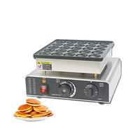 Machine à crêpes 25 trous Néerlandais Poffertjes Grill Mini Pancake Maker Antiadhésif 900W Dorayaki Griller