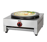 Machine à crêpes anti-adhésive pour crêpes, œufs, hot-dogs et tortillas - Équipement de cuisson au gaz commercial