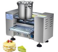 Machine à crêpes automatique avec contrôle de la température, haute capacité, anti-adhésive pour boulangeries commerciales