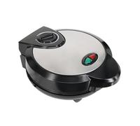 Machine à Crêpes Électrique 1200w Noire, Cuisson Homogène pour Maison | Plaque Antiadhésive, Base Antidérapante, Usage Simple, pour Gaufres Roulées, Omelettes, Cônes