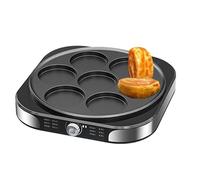 Machine à crêpes électrique, anti-adhésive, design pliable avec contrôle de la température pour une cuisson polyvalente