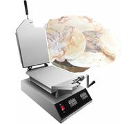 Machine à crêpes Fossil à démarrage à un bouton, avec minuterie, appareil à poulpe grésillant, température réglable de 0 à 299 °C, plaque chauffante tout en aluminium