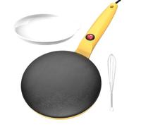 Machine à crêpes instantanée, machine à crêpes électrique | Plaque de cuisson antiadhésive efficace pour la maison, le petit déjeuner en
