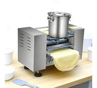 Machine à crêpes pour gâteaux et rouleaux de printemps, bande transporteuse, vitesse réglable, 200-300 pièces/h, plage de température 150-200 ℃