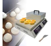 Machine à crêpes soufflées commerciale, machine à souffler électrique, contrôle de température 30-240 ℃, machine Dorayaki for cuisine, restaurant, boulangerie, snack-bar, double tête