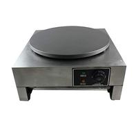 Machine à Crêpière Appareil a Crepe 3000W Commerciale 40CM Crêpière Electrique en Ronde Multi Usage Crêpes Pancakes Omelettes Blinis Bacon