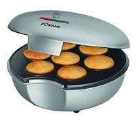Machine à Cupcakes - BOMANN - MM 5020 CB - 900 W - Argent - 7 Muffins
