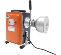Machine à déboucher les canalisations, puissance 750 W, design étanche, orange