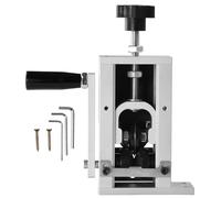 Machine à débroussailler - Outil de débroussailleuse réglable - Léger et portable - Fonctionnement avec lame en acier et mode manivelle - Outil de déchiquetage efficace pour le retrait