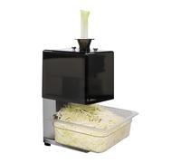 Machine à déchiqueteuse à oignons verts - Trancheuse électrique de légumes pour cuisine de restaurant - Couperet automatique pour oignons, poivrons, céleri - Lame de 3,5 mm