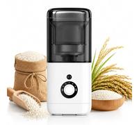 Machine à décortiquer le riz domestique, séparateur de son automatique avec doseur, production de riz en 3 minutes, capacité de 480 ml, précision de mouture grâce à 7 vitesses, pour le blé domestique
