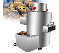 Machine À Décortiquer Les Châtaignes Automatique, Machine À Éplucher Les Châtaignes En Acier Inoxydable, Éplucheur Électrique Commercial De 200 Kg/H Avec Poignée,220V-10-knife