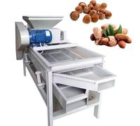 Machine à décortiquer les noix pistaches, noix de pécan, noix de cajou, noix de macadamia, ouvre-châtaigne, manivelle électrique, équipement de décorticage électrique durable en acier inoxydable pour
