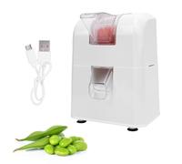 Machine à décortiquer les pois électrique, machine à décortiquer les haricots domestique 3 kg/h, machine à décortiquer les pois rechargeable à faible taux de casse, pour les pois, le soja