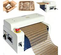 Machine à découper des boîtes ondulées, déchiqueteuse en carton pour un emballage efficace, machine à papier nid d'abeille avec poignée ergonomique, coupe du carton jusqu'à 6/7 mm d'épaisseur
