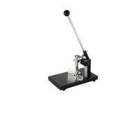 Machine à Découper du Cuir Machine de découpe d'angle R4 R6 R8 R10 R13mm, poinçon coupe en papier robuste avec dispositif maintien du, métal acier A3(Only machine)