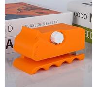 Machine à découper le carton pour chat, machine de découpe en carton, griffoir professionnel robuste pour chat, impression 3D (orange)