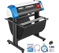 Machine à découper le vinyle VEVOR Machine à tracer, découpeuse de vinyle 87 cm, machine à découper semi-automatique pour imprimante vinyle DIY, découpe manuelle de panneaux de positionnement avec sup