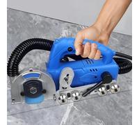 Machine à découper les joints de carrelage, outil électrique de suppression de coulis, 1200 W, 9000 tr/min, élimine efficacement les vieux coulis et le ciment pour réparer et rediriger
