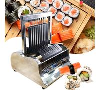 Machine à DéCouper Les Rouleaux de Sushis pour Le Commerce, Kit de Fabrication de Sushis, pour la Maison, Kit de Fabrication de Sushis 8/10/12 PièCes, pour DéButants et Professionnels,10segments