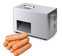 Machine à découper les saucisses, facile à utiliser, pour saucisses, jambon, gluten, bâtonnets de crevettes et plus encore, design oreilles de blé de qualité commerciale pour aliments en forme de