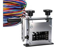 Machine à dénuder de fils électriques, 0,1 à 1,7 cm, 6 trous, double mode, éplucheuse de câbles - pour adultes, professionnels, passionnés, travailleurs, électriciens