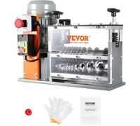 Machine à Dénuder Électrique - VEVOR - 1,5-32 mm 750 W 30 m-min Dépouillement Fil Repère Profondeur - 10 Canaux de Dénudage Visible