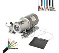 Machine à dénuder et tordre les câbles 2 en 1, éplucheuse automatique de torsion, longueur de torsion de 2 à 25 mm, couple fort, pour fil de cuivre en plastique simple et multibrins de 1 à 3 mm