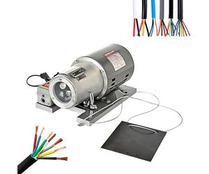 Machine à dénuder et tordre les câbles 2 en 1, éplucheuse automatique de torsion, longueur de torsion de 2 à 25 mm, couple fort, pour fil de cuivre en plastique simple et multibrins de 1 à 3 mm