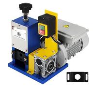 Machine à dénuder les fils électriques, Portable, dénudeur de câbles, 1.5-25mm, 180W, 220V, 110V, for le recyclage des déchets de cuivre,Gagnez du Temps(Dark Blue)