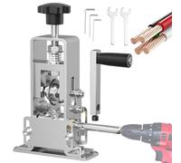 Machine à dénuder les fils manuelle, machine à dénuder les fils portable | Dénudeur de câble pour le recyclage des déchets de cuivre - Outil de dénudage de câbles avec manivelle pour le trait