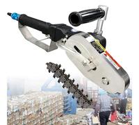 Machine à dénuder pneumatique pour déchets de Carton, 2500 TR/Min à Grande Vitesse pour Un décapage Efficace du Papier Carton et des boîtes, Dents de chaîne en Acier allié pour la durabilité