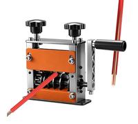 Machine à dénuder pour adultes - Outil manuel de recyclage de fil de cuivre - Paravent réglable à moitié enroulé - Poignée supérieure portable - Machine à dénuder électrique professionnelle