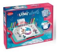 Machine a dessiner lumineuse enfant monde magique sirenes - table studio projecteur dessin lumi board - set creatif et carte