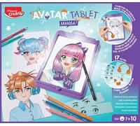 Maped Machine à dessiner Avatar'Tablet Manga – Lumineuse, fiches modèles & matériel – Dès 7 ans