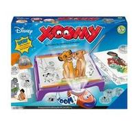 Machine a dessiner xoomy 72 modeles disney - personnages animaux - table a dessin projecteur led - set jeu creatif + carte