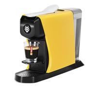 Machine à dosettes Expresso EOH moutarde mat, fabriquée en France - Malongo