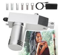 Machine à Dreadlocks éLectrique, Avec 6 TêTes De Rechange, Machine à Dreadlocks InstantanéE Portative, Vitesse RéGlable à Plusieurs Niveaux, Pour Faire Des Dreadlocks