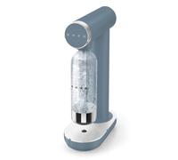 Smeg, Machine à Eau Gazeuse et à Soda SKC01SBM, avec Bouton de Contrôle de Gazéification et Egouttoir, Bouteille de 800 ml, Cartouche de CO2 Non Incluse, Bleu Orage Mat