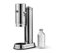Aarke Machine à eau pétillante Carbonator Pro Inox bouteille en verre 0,8 litre sans cartouche de gaz