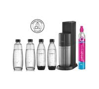 Machine à Eau Pétillante Sodastream Duo Noir Avec 2 Carafes Et 2 Boute Sodastream