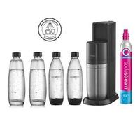 SodaStream DUO Noire - 2 carafes et 2 bouteilles