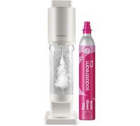 Machine à eau pétillante - SODASTREAM - Fresh - bouteille 1 L incluse - recharge gaz 60 L - blanche