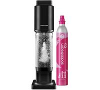 Machine à eau pétillante - SODASTREAM - Fresh - bouteille 1 L incluse - recharge gaz 60 L - noire