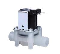 Machine à eau pure sans eau, 16MM, entrée et sortie d'eau, électrovanne en plastique, tube cerceau 12V 24V 220V(Non-pressure Type,220V_NORMALLY CLOSED)