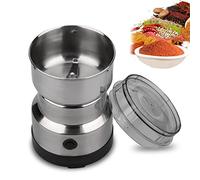 Machine À Écraser Multifonction, Mini Moulin À Café Électrique 4 Lames, Broyeur Multifonctionnel en Acier Inoxydable pour Céréales, Noix, Haricots, Épices, Haricot, Accessoire De Cuisine