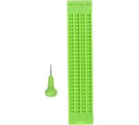 Machine à écrire braille en braille ardoise et 4 lignes, 28 cellules, imprimante braille portable pour l'apprentissage du braille à l'aveugle, l'école, l'écriture, belle finition