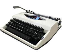 Machine à écrire Manuel Mécanique Vintage Style classique parfait Outil Bureau Décor Enveloppe Lettre Écriture Note Prise Roman(B)