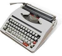 Machine à écrire manuelle portable vintage - Generic - Monochrome - 30 x 30 x 10 cm - Machines à l'ancienne pour écrivains, étudiants et journalistes