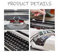 Machine à écrire Manuelle rétro à l'ancienne, Machine à écrire Manuelle Portable Traditionnelle, Machine à écrire Vintage for Un Flux nostalgique